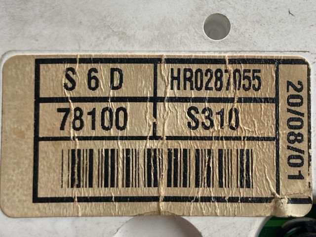 bontott HONDA CIVIC VII Kilométeróra