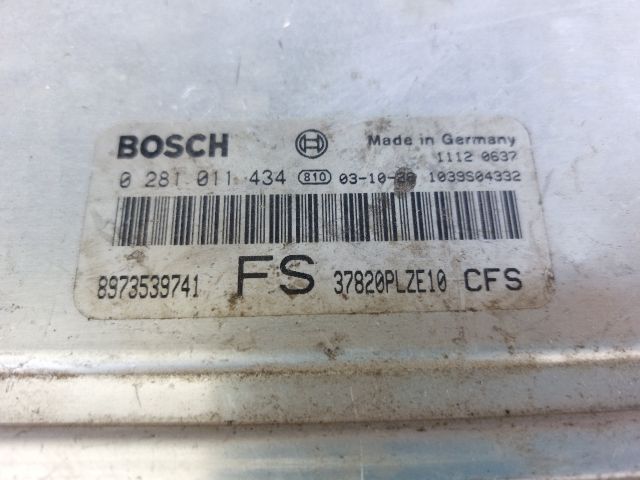 bontott HONDA CIVIC VII Motorvezérlő