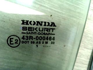 bontott HONDA CIVIC VII Bal első Ablak