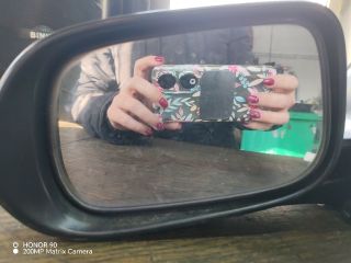 bontott HONDA CIVIC VII Bal Visszapillantó Tükör (Elektromos)