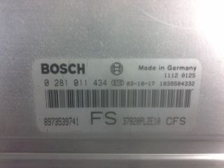 bontott HONDA CIVIC VII Elektronika (Magában)