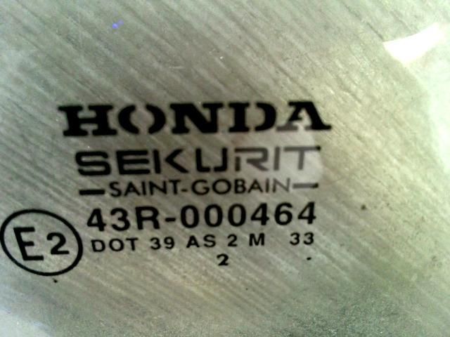 bontott HONDA CIVIC VII Jobb első Ablak