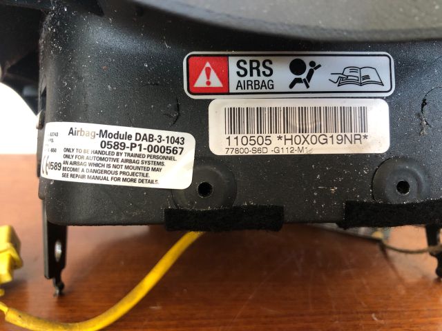 bontott HONDA CIVIC VII Kormánylégzsák