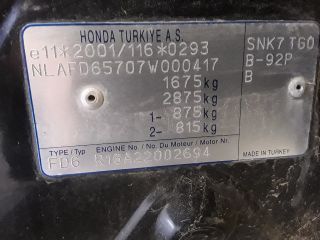 bontott HONDA CIVIC VIII Fojtószelep (Elektromos)