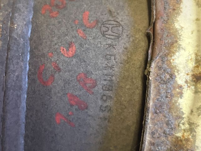 bontott HONDA CIVIC VIII Katalizátor