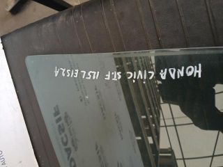 bontott HONDA CIVIC VIII Bal első Ablak