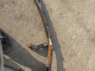 bontott HONDA CIVIC VIII Bal első Lökhárító Tartó (Műanyag)