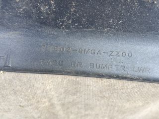 bontott HONDA CIVIC VIII Hátsó Lökhárító Alsó (Műanyag)