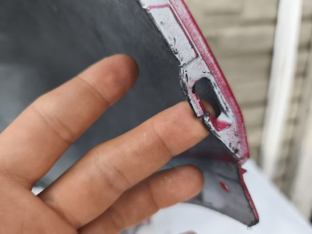 bontott HONDA CIVIC VIII Hátsó Lökhárító (Üresen)