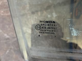 bontott HONDA CIVIC VIII Jobb első Ablak