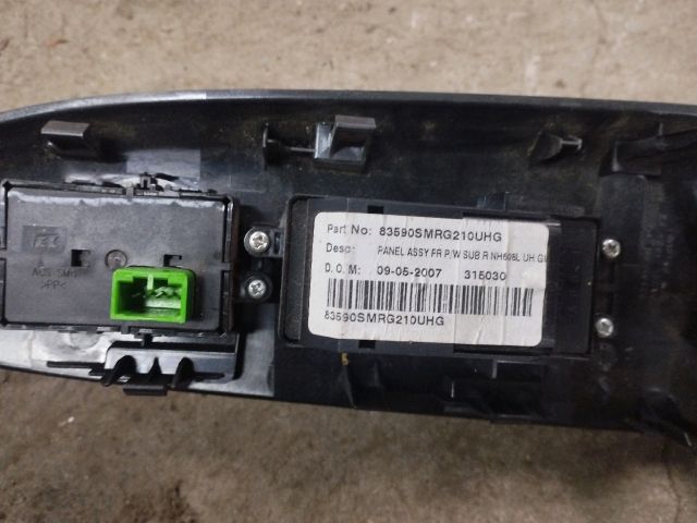 bontott HONDA CIVIC VIII Jobb első Ablakemelő Kapcsoló