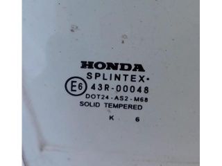 bontott HONDA CIVIC VIII Jobb hátsó Ablak