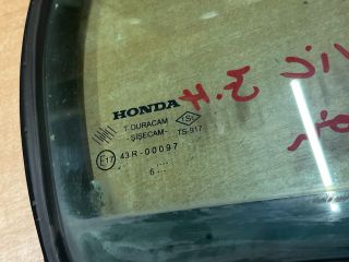 bontott HONDA CIVIC VIII Jobb hátsó Fixüveg (Ajtóban)