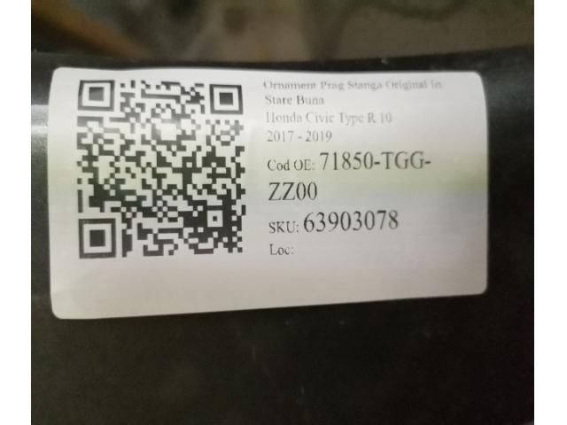 bontott HONDA CIVIC X Bal első Küszöb Díszléc