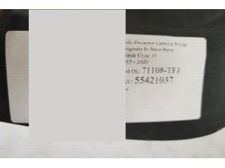 bontott HONDA CIVIC X Bal Ködlámpa Rács