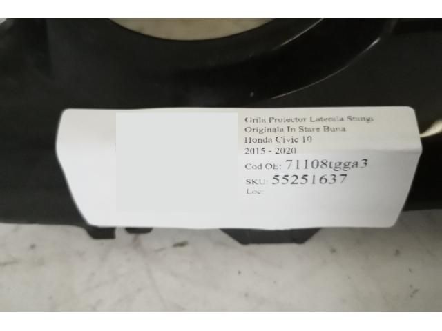 bontott HONDA CIVIC X Bal Ködlámpa Rács