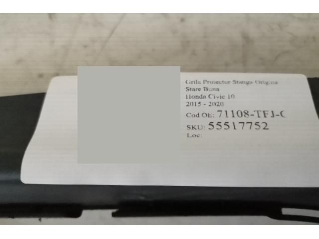 bontott HONDA CIVIC X Bal Ködzárófény Keret