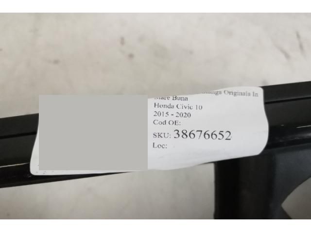 bontott HONDA CIVIC X Bal Ködzárófény Keret