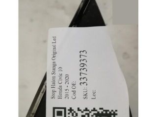 bontott HONDA CIVIC X Hátsó Lámpa Középső