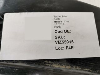 bontott HONDA CIVIC X Hátsó Lökhárító Légterelő