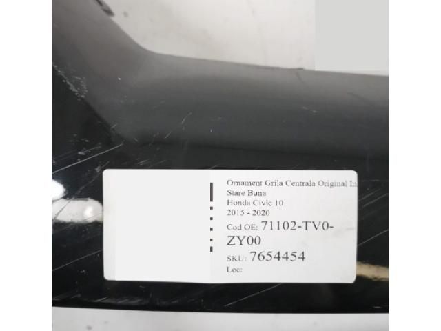 bontott HONDA CIVIC X Hűtőrács
