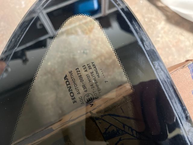 bontott HONDA CR-V Bal C Oszlop Oldalablak Üveg