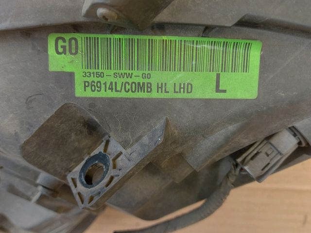 bontott HONDA CR-V Bal Fényszóró