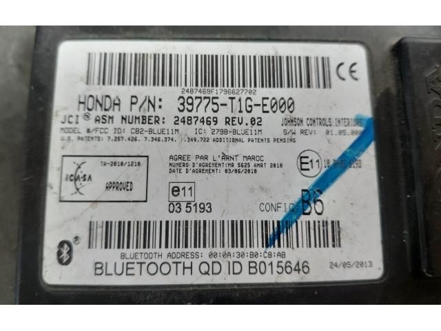 bontott HONDA CR-V Bluetooth Elektronika