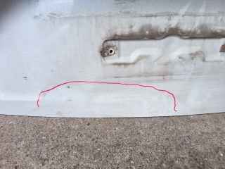 bontott HONDA CR-V Csomagtérajtó (Részeivel)