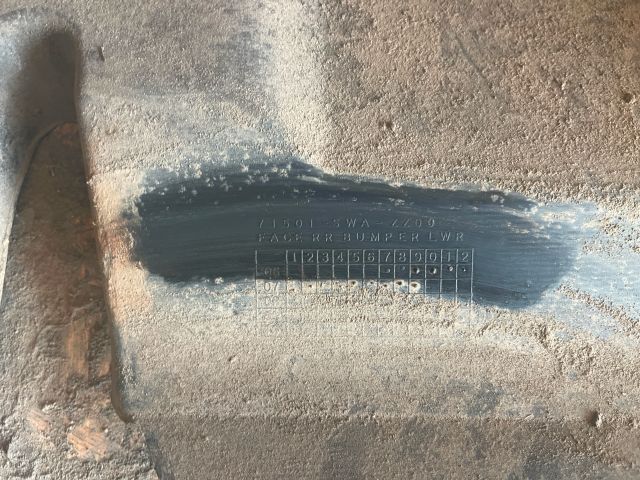 bontott HONDA CR-V Hátsó Lökhárító (Üresen)