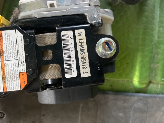 bontott HONDA CR-V Jobb első Biztonsági Öv