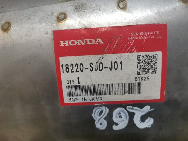 bontott HONDA FR-V Komplett Kipufogó Rendszer