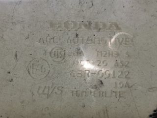 bontott HONDA FR-V Jobb A Oszlop Oldalablak Üveg