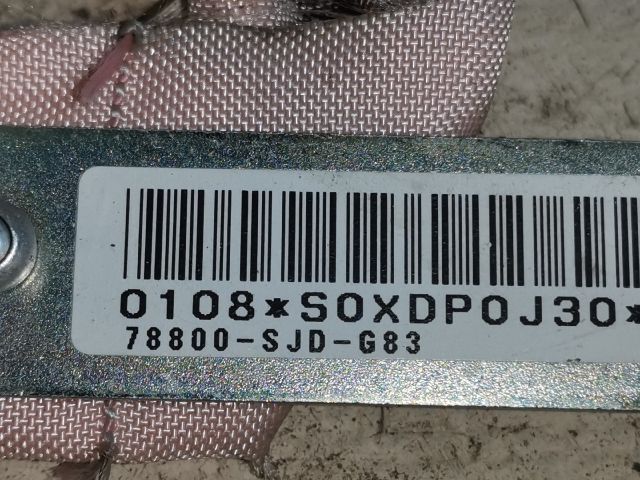 bontott HONDA FR-V Jobb Függönylégzsák és Oldallégzsák