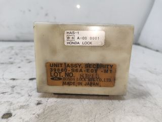 bontott HONDA FR-V Riasztó Központ