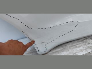 bontott HONDA HR-V Jobb hátsó Ajtó (Üres lemez)