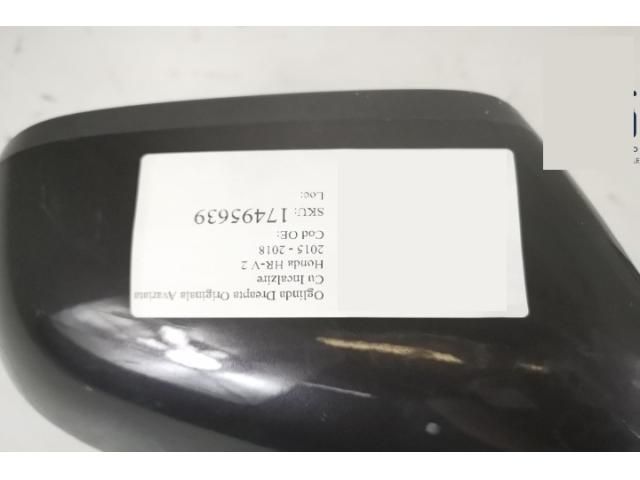 bontott HONDA HR-V Jobb Visszapillantó Tükör (Elektromos)