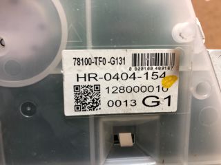 bontott HONDA JAZZ Kilométeróra