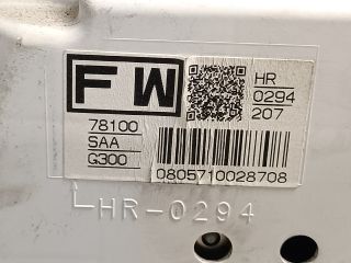 bontott HONDA JAZZ Kilométeróra