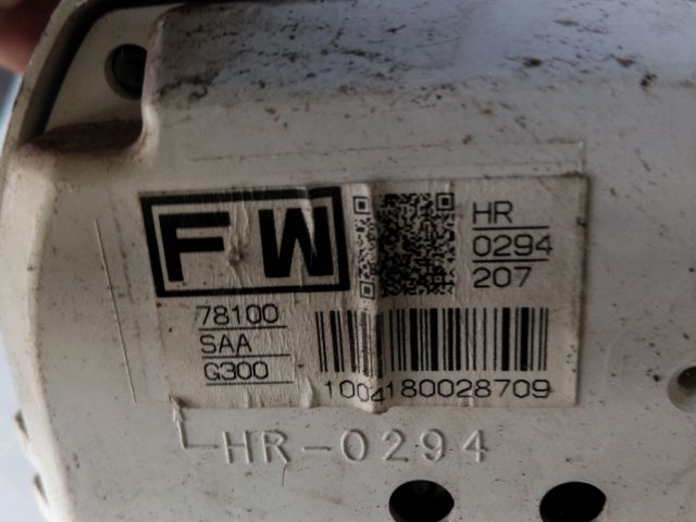 bontott HONDA JAZZ Kilométeróra