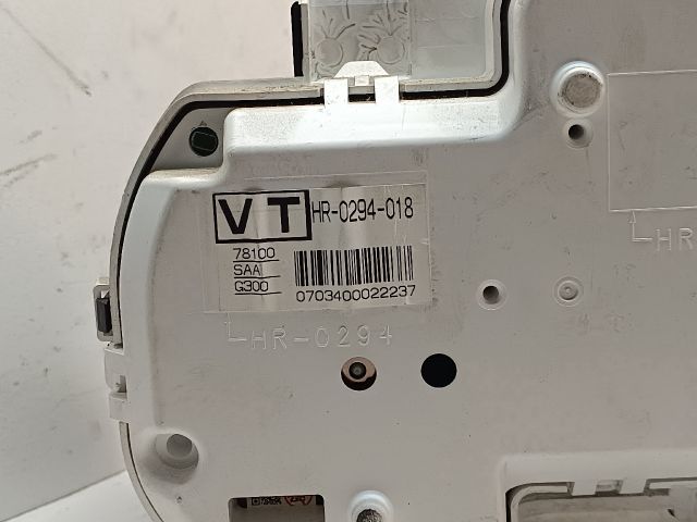 bontott HONDA JAZZ Kilométeróra