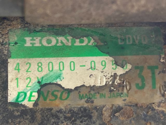 bontott HONDA JAZZ Önindító