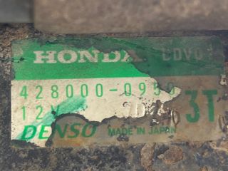 bontott HONDA JAZZ Önindító