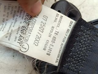 bontott HONDA JAZZ Bal hátsó Biztonsági Öv