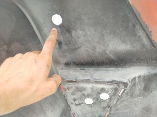 bontott HONDA JAZZ Hátsó Lökhárító (Üresen)