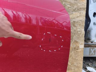 bontott HONDA JAZZ Jobb első Ajtó (Üres lemez)