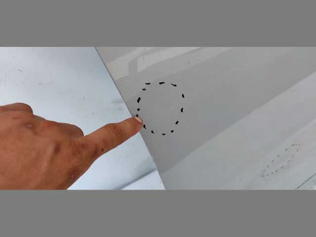 bontott HONDA JAZZ Jobb első Ajtó (Üres lemez)