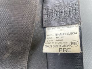 bontott HONDA JAZZ Jobb első Biztonsági Öv