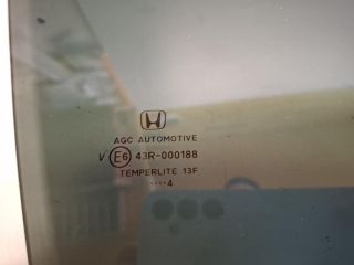 bontott HONDA JAZZ Jobb hátsó Ablak