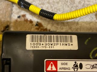 bontott HONDA JAZZ Jobb Oldallégzsák